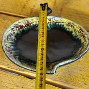 Vintage Ceramic Apple-Shaped Bowl/Trinket Dish