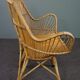 Mid-century rattan 2-seater sofa, Dutch design 1950s