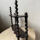 Small NAPOLEON III wooden wall shelf turns