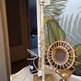 Patinated metal lamp base