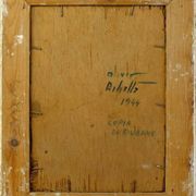 Mid 20th Century Portrait of Three Nudes Oil Painting, Framed