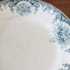 Round dish in Terre de Fer Sté Amandinoise Pompadour