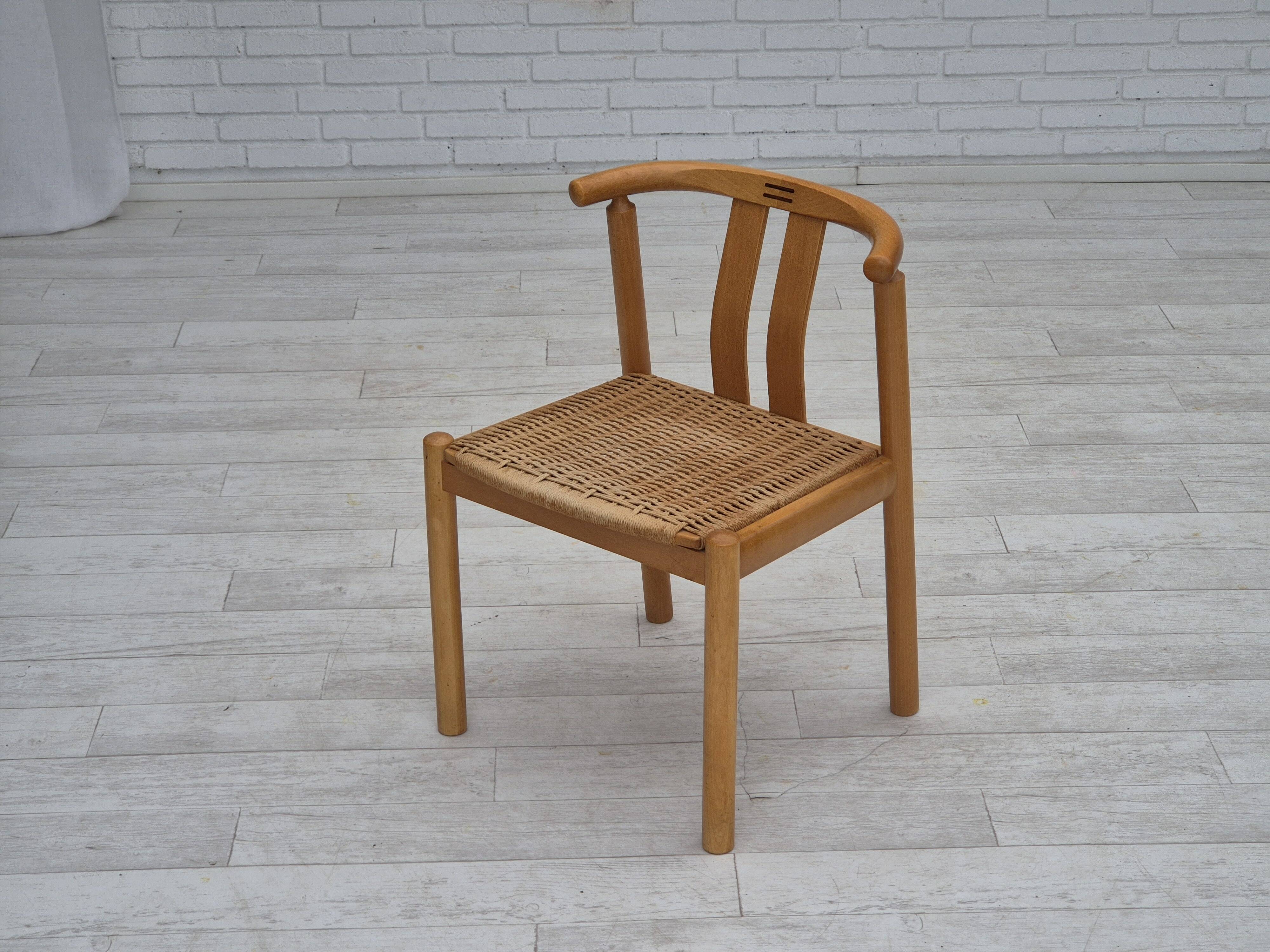 1970s, Danish design by Hans J. Frydendahl, pair of chairs model "Cleopatra".