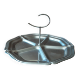 Stainless steel rotating dish