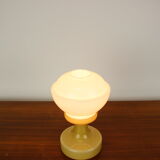 Lampe de table tout en verre par Valasske Mezirici, années 1970