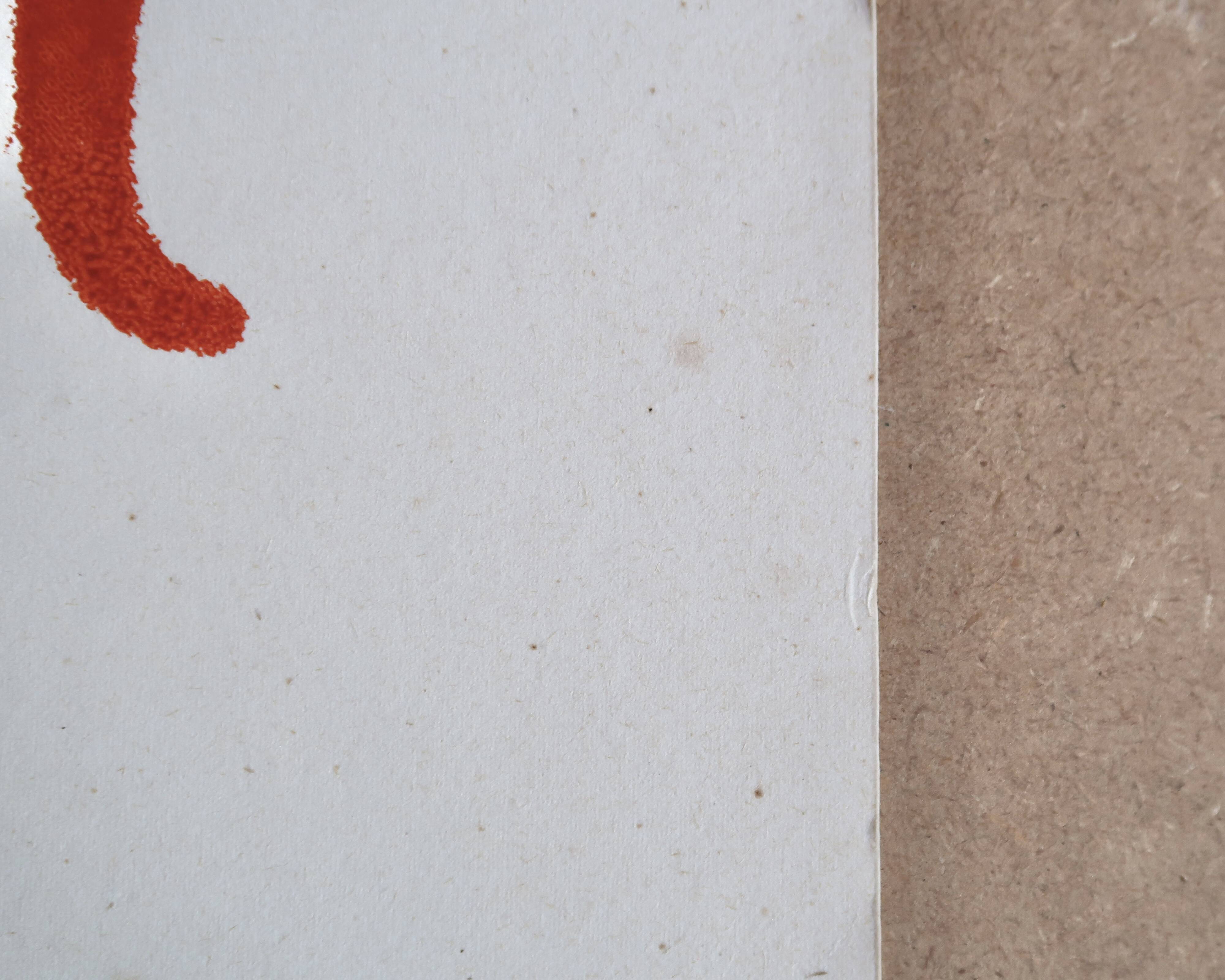 Original Pre-Columbian print, Aztecs Colombia folk 60s