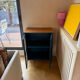Walnut furniture and gold leaf