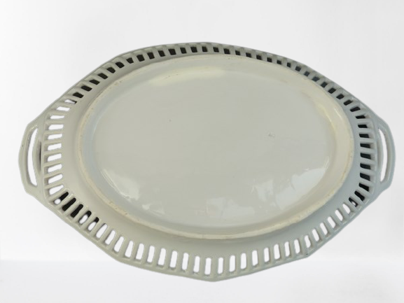 Limoges fruit porcelain basket