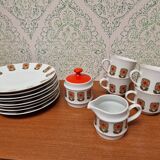 Coffee service Mitterteich Bavaria 70s