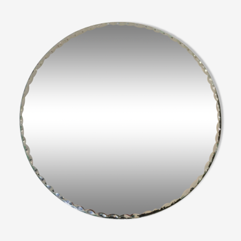 Plateau miroir rond