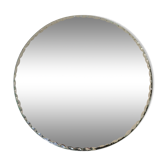 Plateau miroir rond