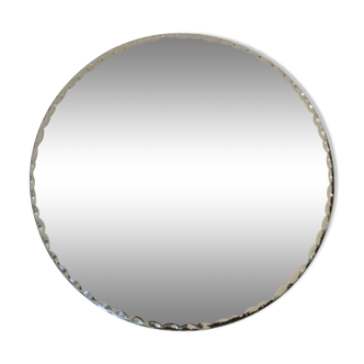 Round mirror tray