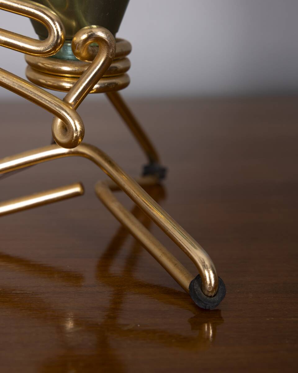 Vintage 1950s table lamp designed by Ettore Sottsass for Rinnovel