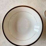 Table service in porcelain ch pillivuyt 81 pieces