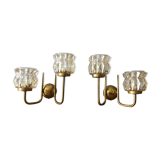 Duo of 50s/60s wall light