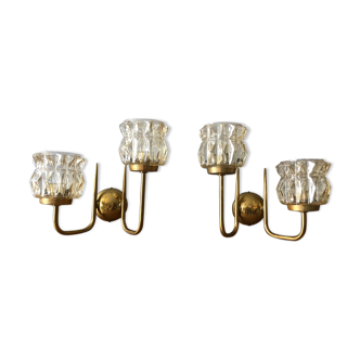 Duo of 50s/60s wall light