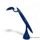 Isao Hosoe Luxo “Heron” Norwegian Adjustable Table Lamp, 1990s