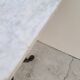Restaurant bistro table in marble and cast iron signed godin