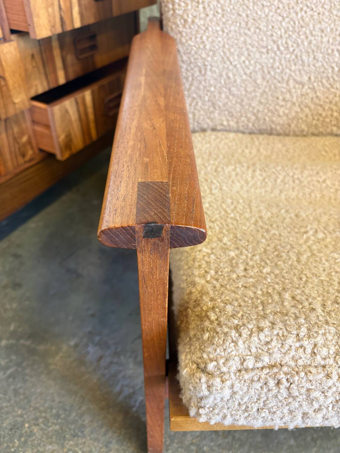 Pair of teak armchairs Capella by Illum Wikkelso