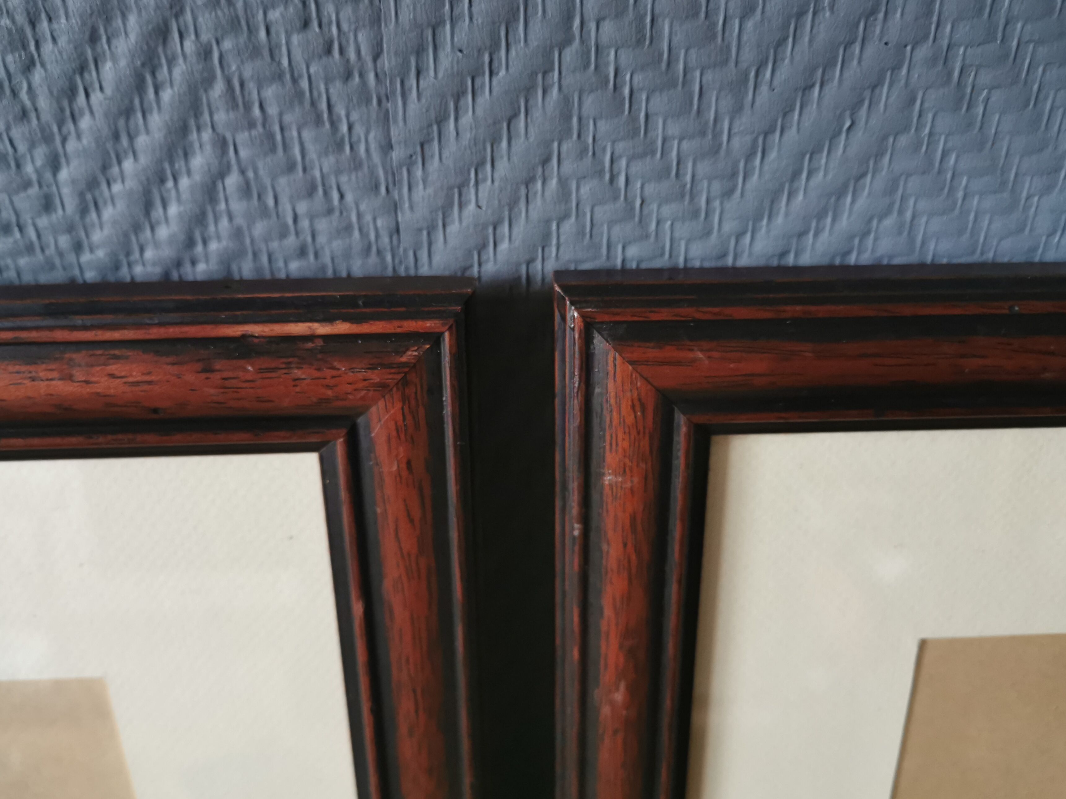2 tableaux reproduction poires et prunes