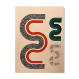 Original lithograph with signed embossing Kumi Sugai, S (3), 1990