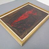 After Marino Marini, Dancer, 1960s, Artwork on Wood