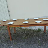 Table de ferme ancienne en merisier