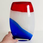 Post-Modern Murano Art Glass Vase by Cose Belle, Italy, 1980s