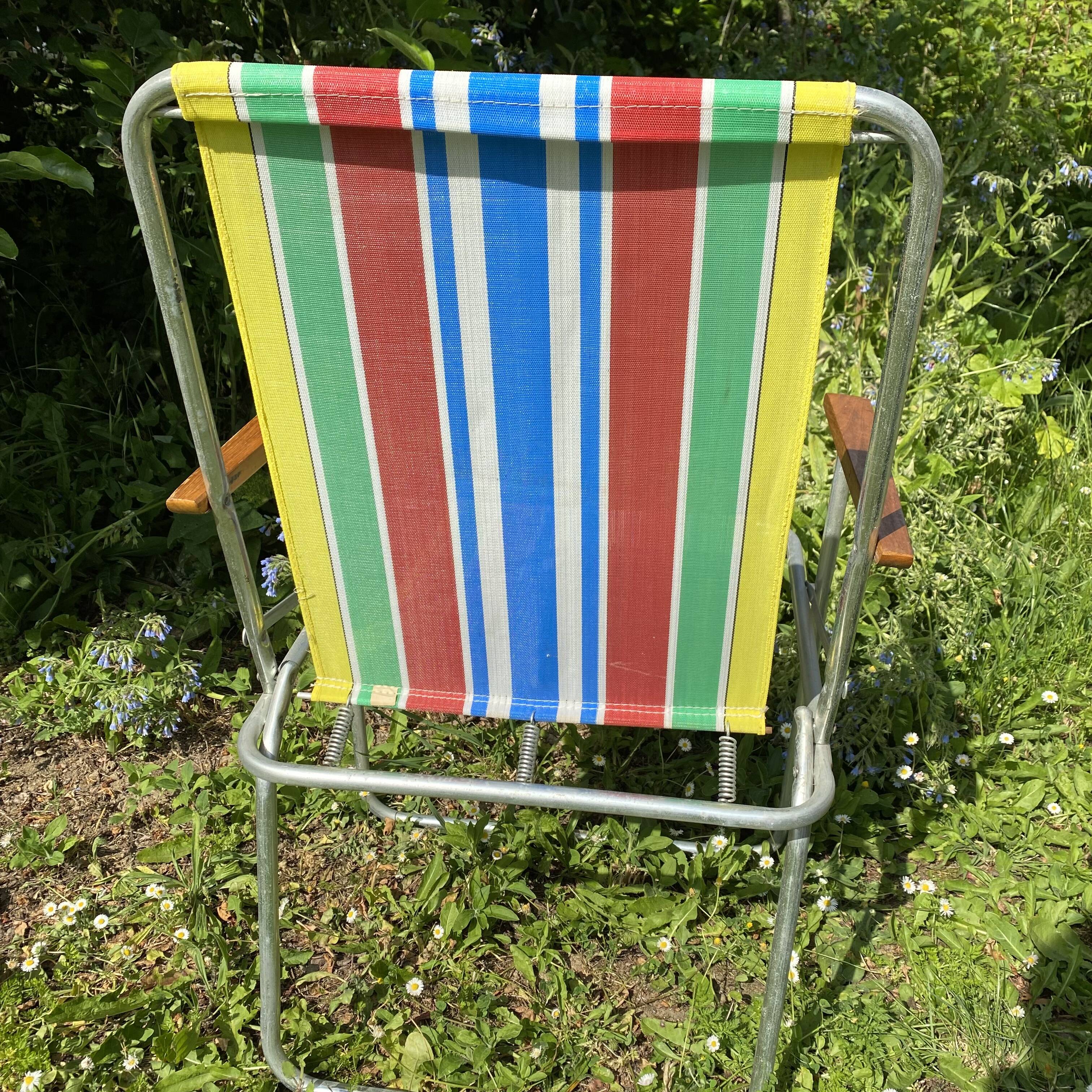 Vintage camping chair