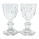 Baccarat - 2 White Wine Glasses - Harcourt Model