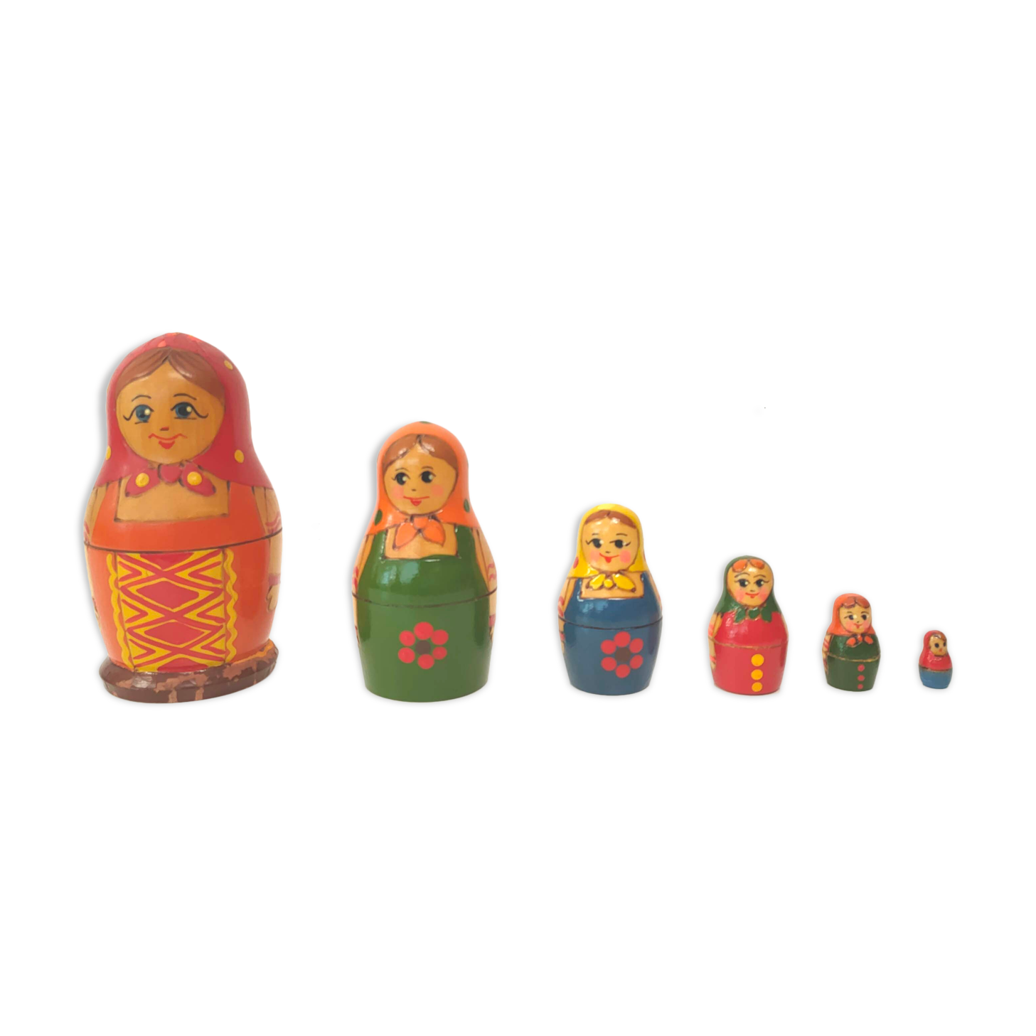 Russian dolls gigognes matriochka