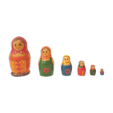 Russian dolls gigognes matriochka