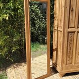 Large renovated antique mirror