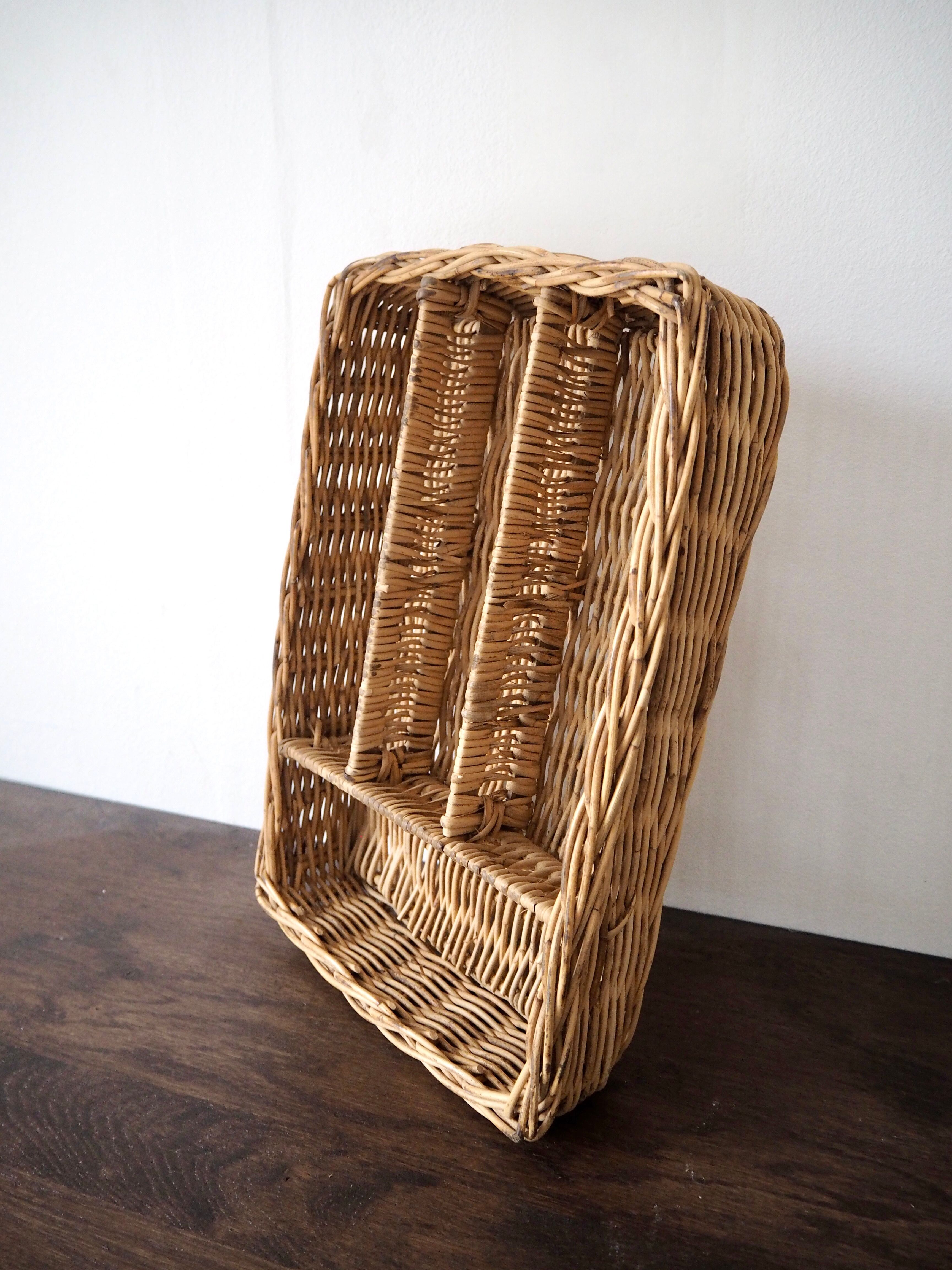 Wicker covered rack