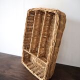Wicker covered rack