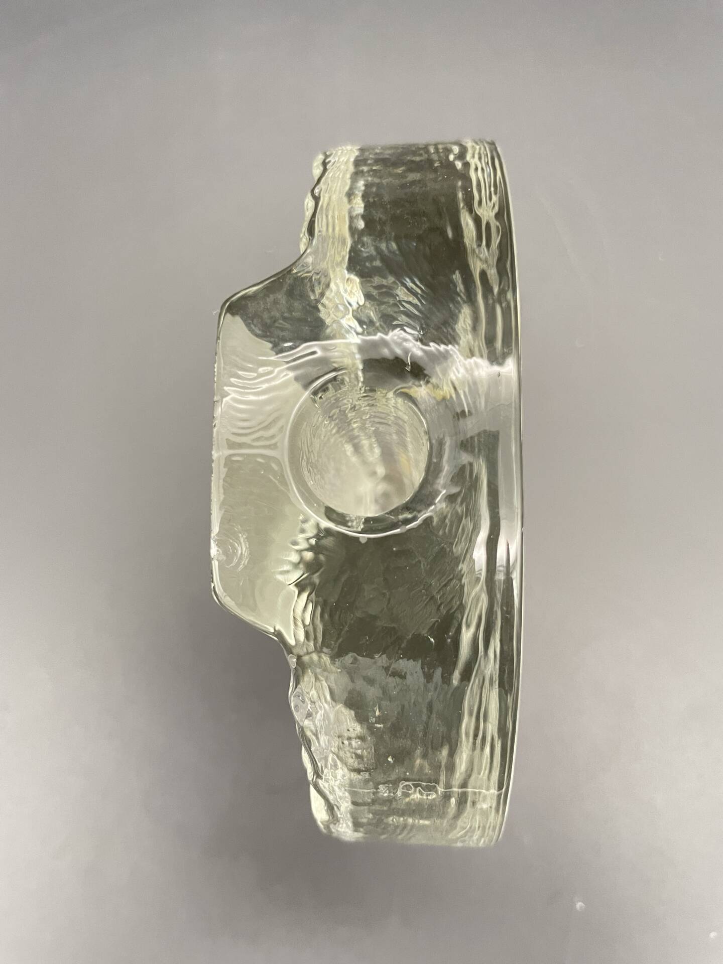 Vase soliflore vintage Walther-Design avec étiquette
