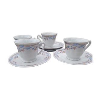 Ensemble tasses et soucoupes