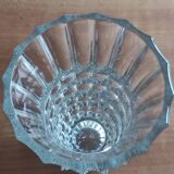 Molded glass vase "thorns"