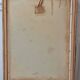 Oil painting on canvas terrace Signed May 1962