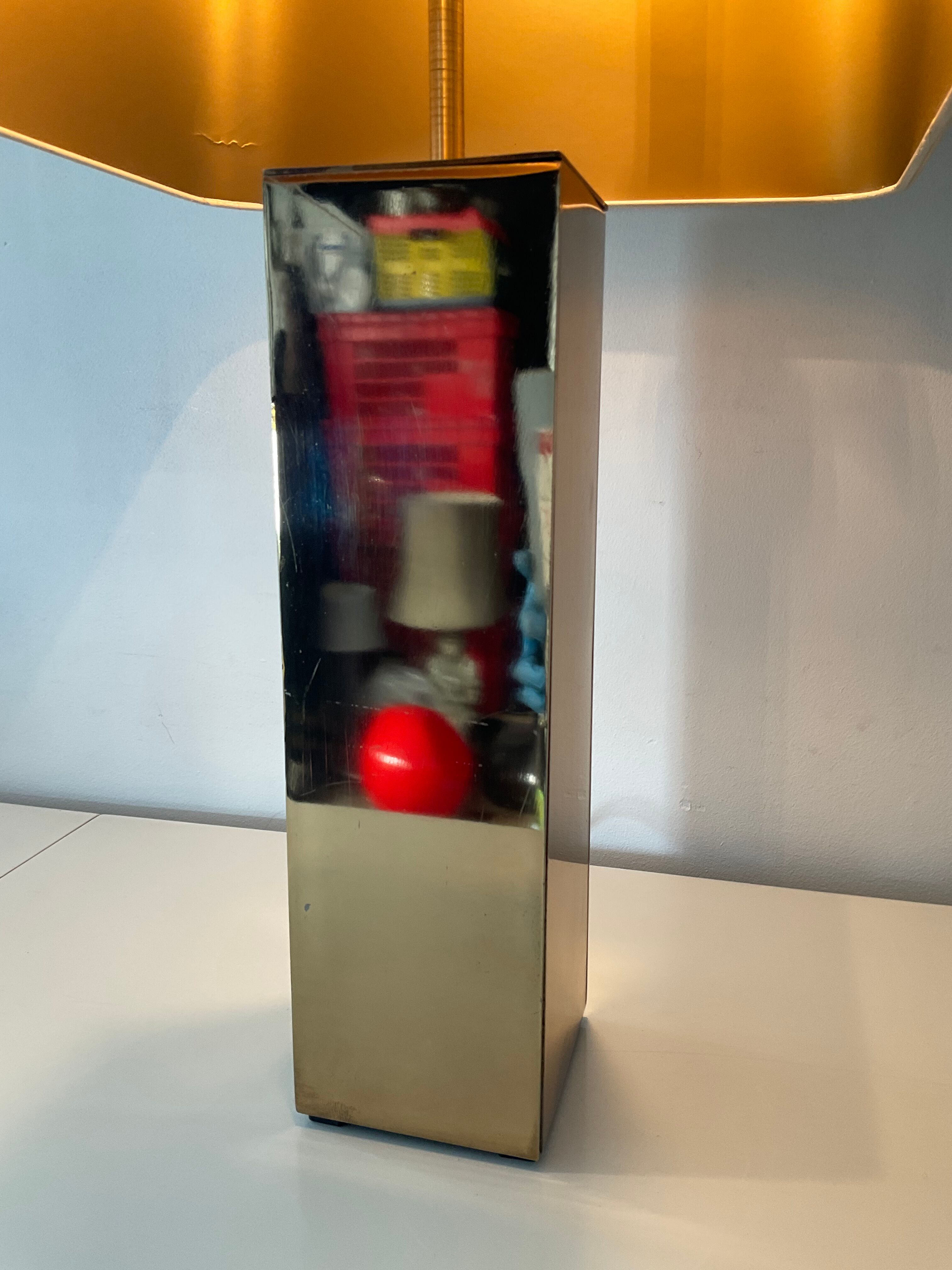 Lampe Belgo Chrom des années 70
