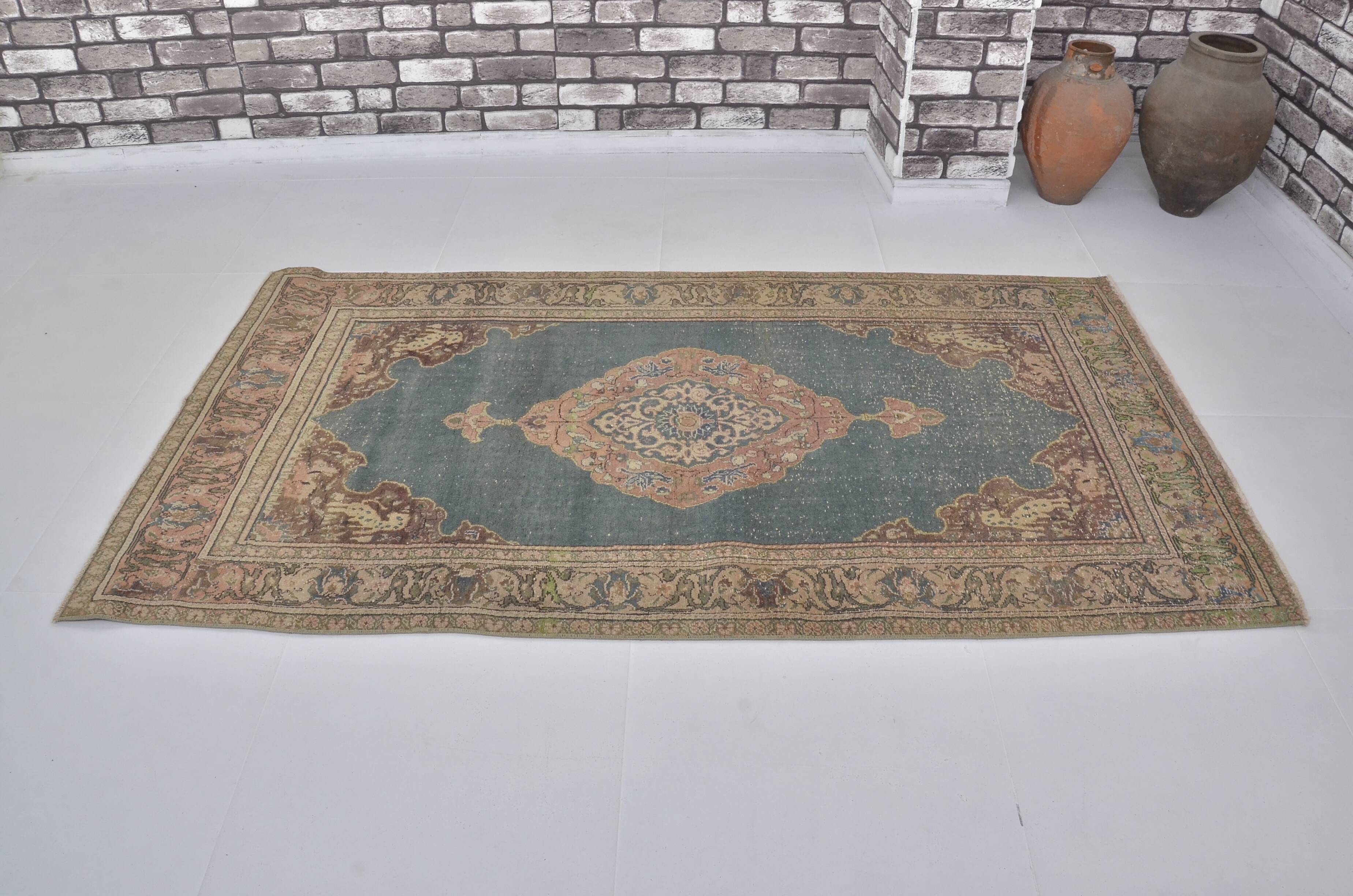 Floral Oushak Floor Carpet sku1565