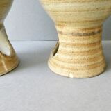 Set of 4 stoneware coffee cups