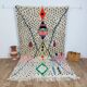 Handmade wool Berber rug 285 X 162 CM