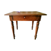 Bureau vintage en bois, années 50