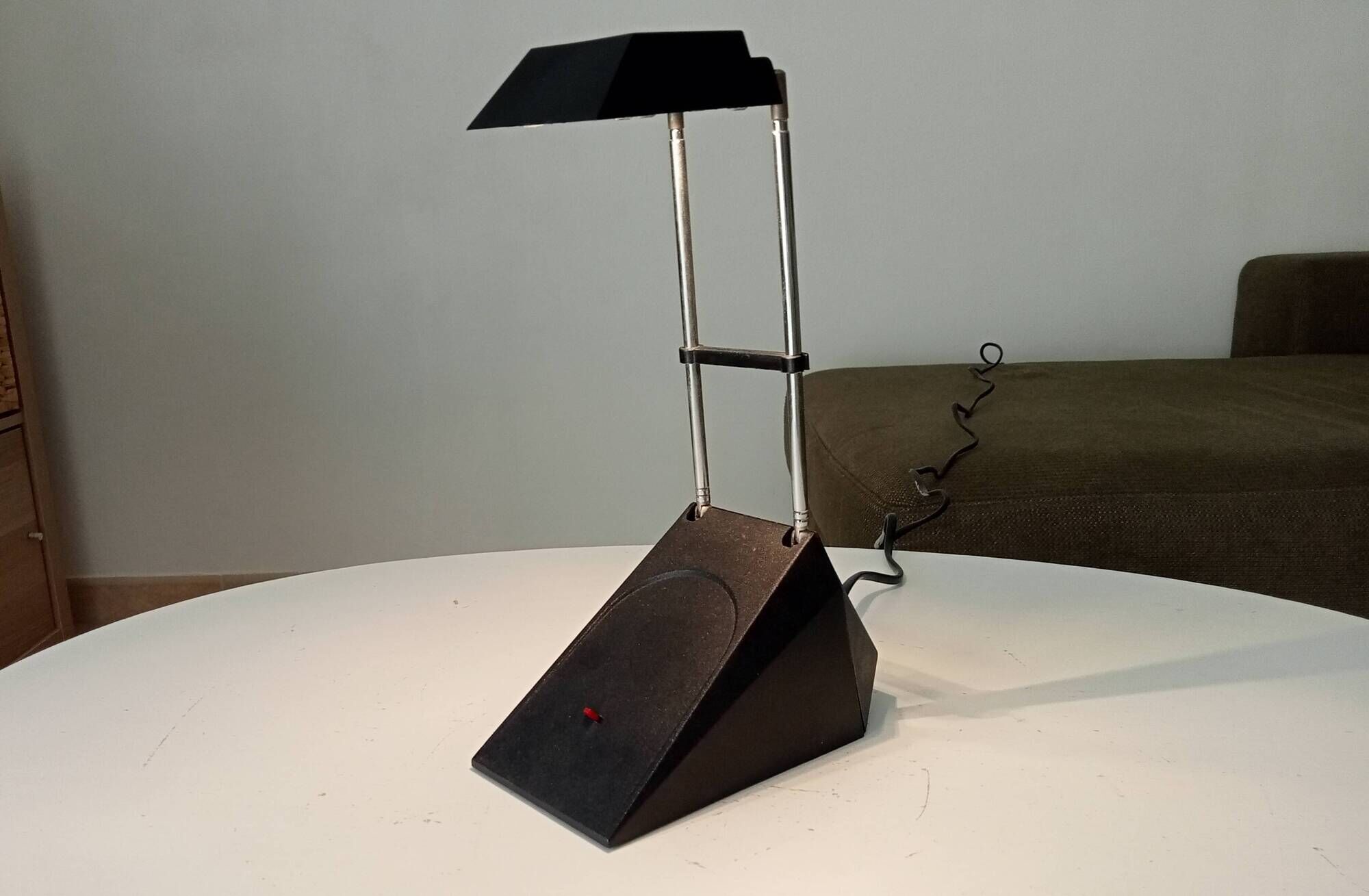 Telescopic desk lamp Fuder Memphis style 1980s