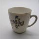 Porcelain Coffee Mug with Cornflower Decor