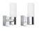 Pair of Paulmann wall lights