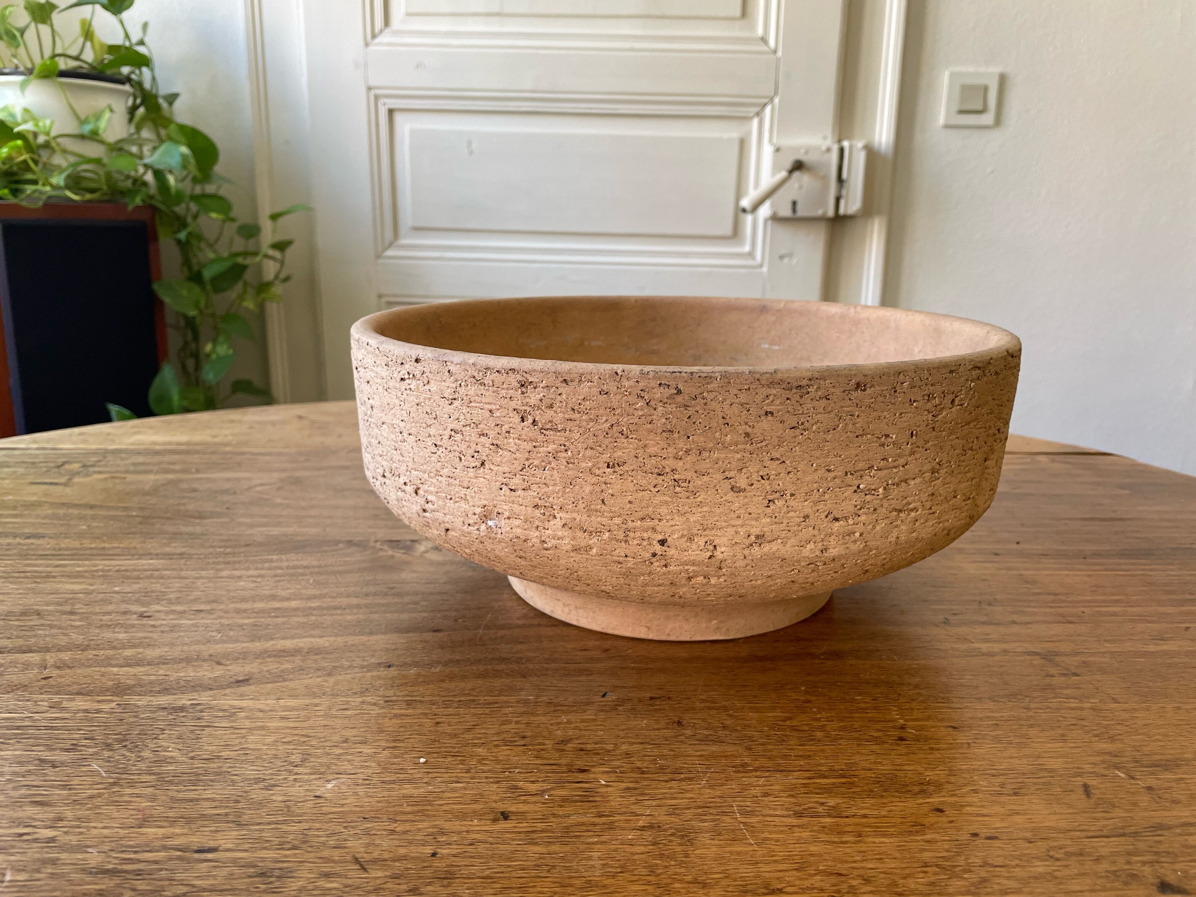 Pot cover, terracotta planter - beige