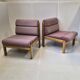 Pair of vintage Socol Souvignet armchairs, 1960