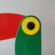 Toucan table lamp by Old timer Ferrari 1968